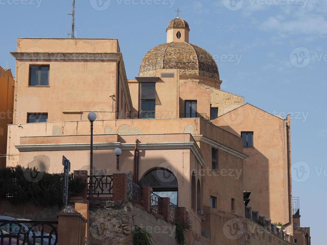 casteddu significa bairro do castelo em cagliari foto