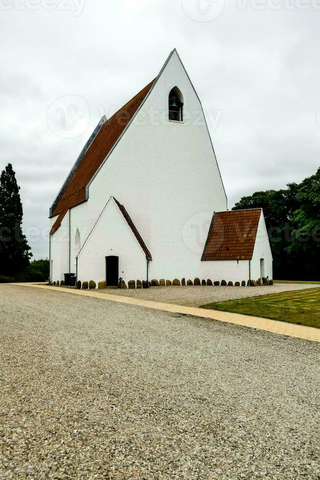 velho Igreja dentro Suécia foto