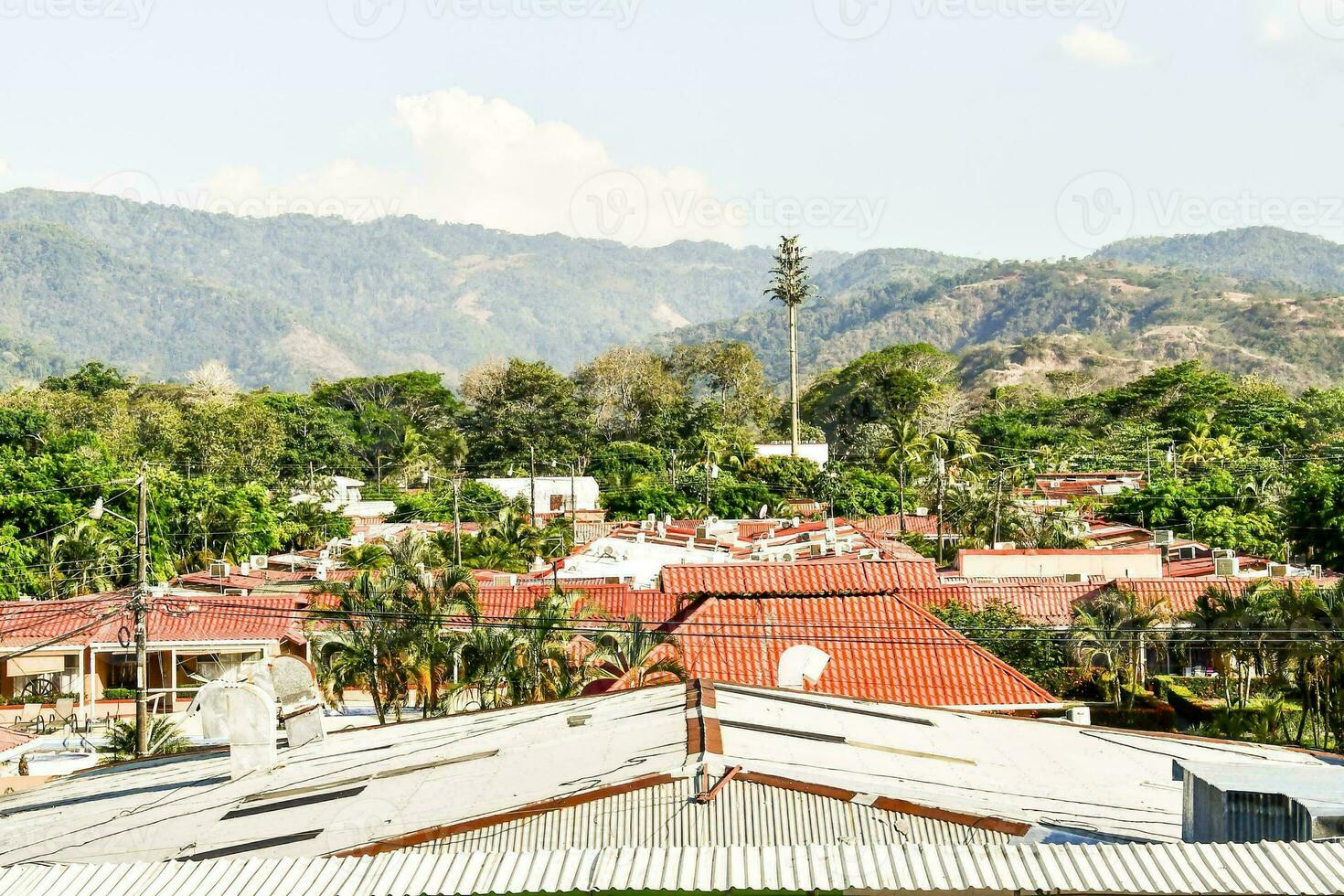 casas dentro uma Vila foto