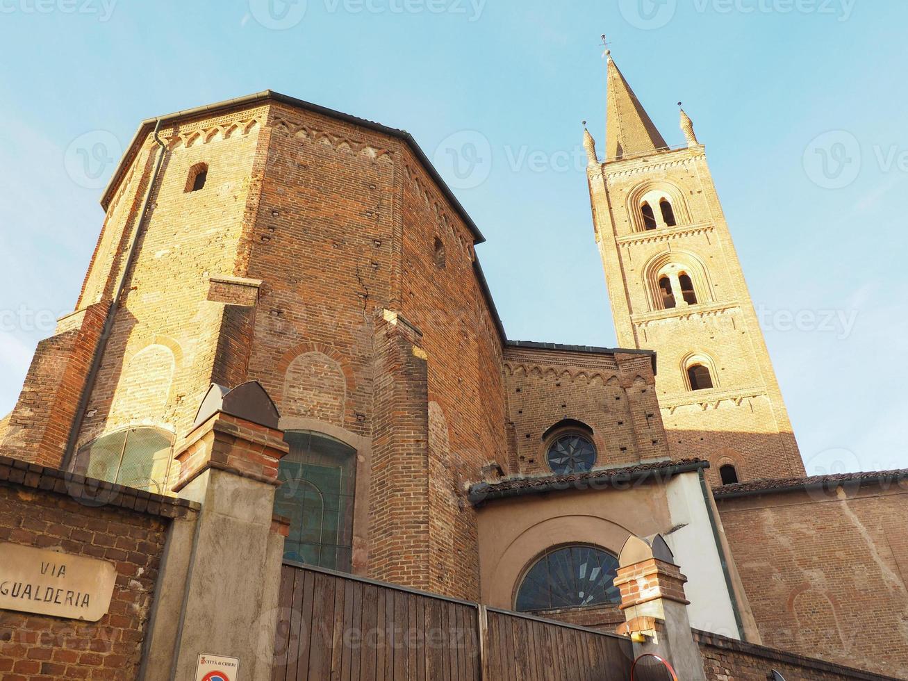 igreja de san domenico em chieri foto