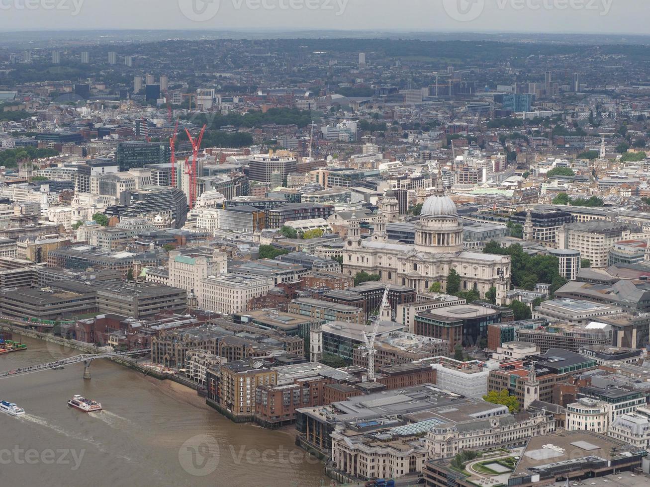 vista aérea de Londres foto