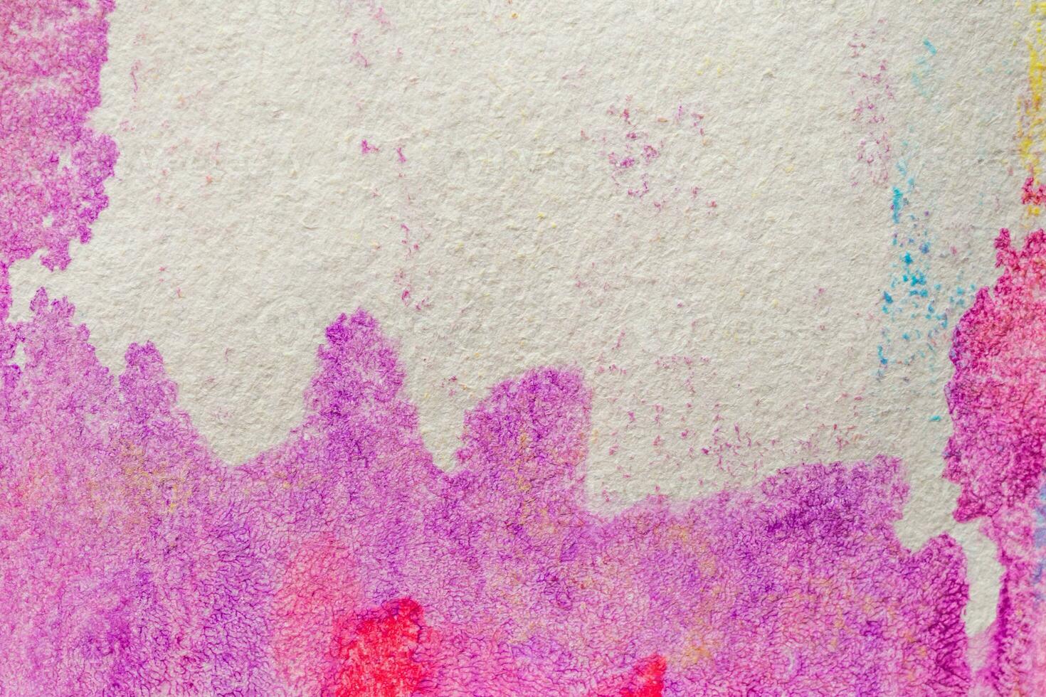 textura de fundo de papel de tinta aquarela rosa abstrata foto