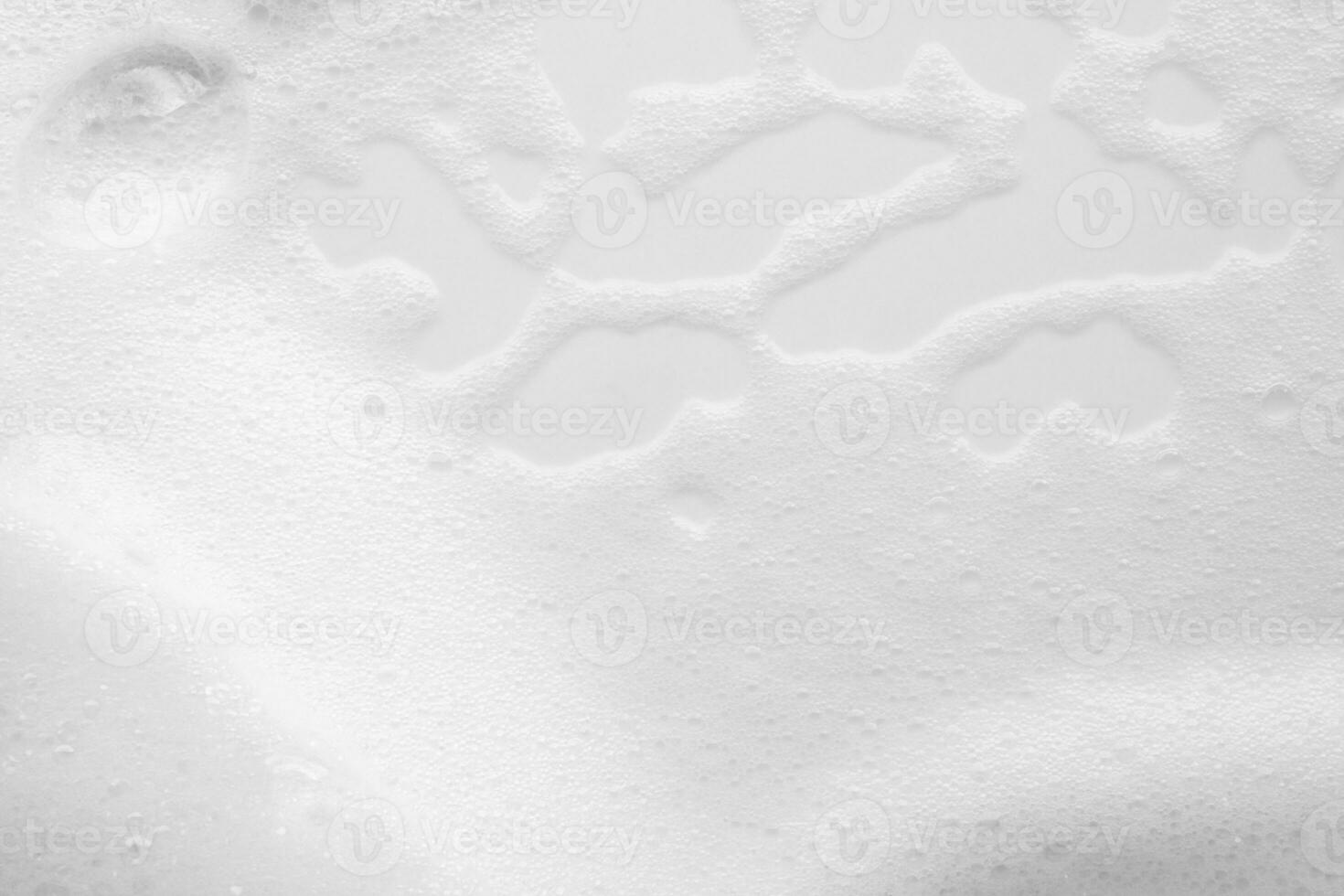 abstrato branco Sabonete espuma bolhas textura em branco fundo foto