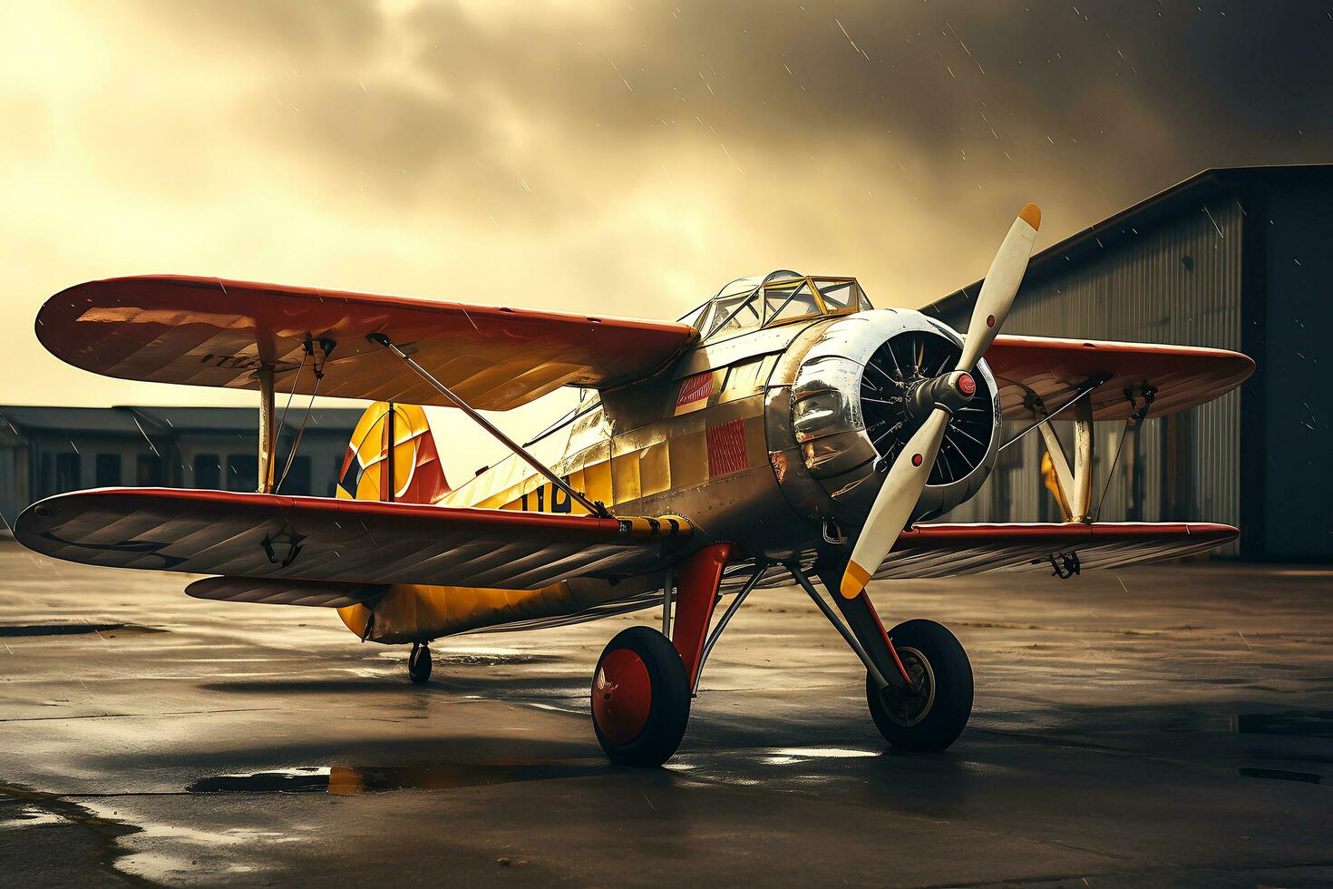 embarcar em uma Alto vôo aventura, descobrir a maravilhas do aviação, a partir de carga jatos para vintage aviões, luxo privado jatos para militares helicópteros. ai generativo foto