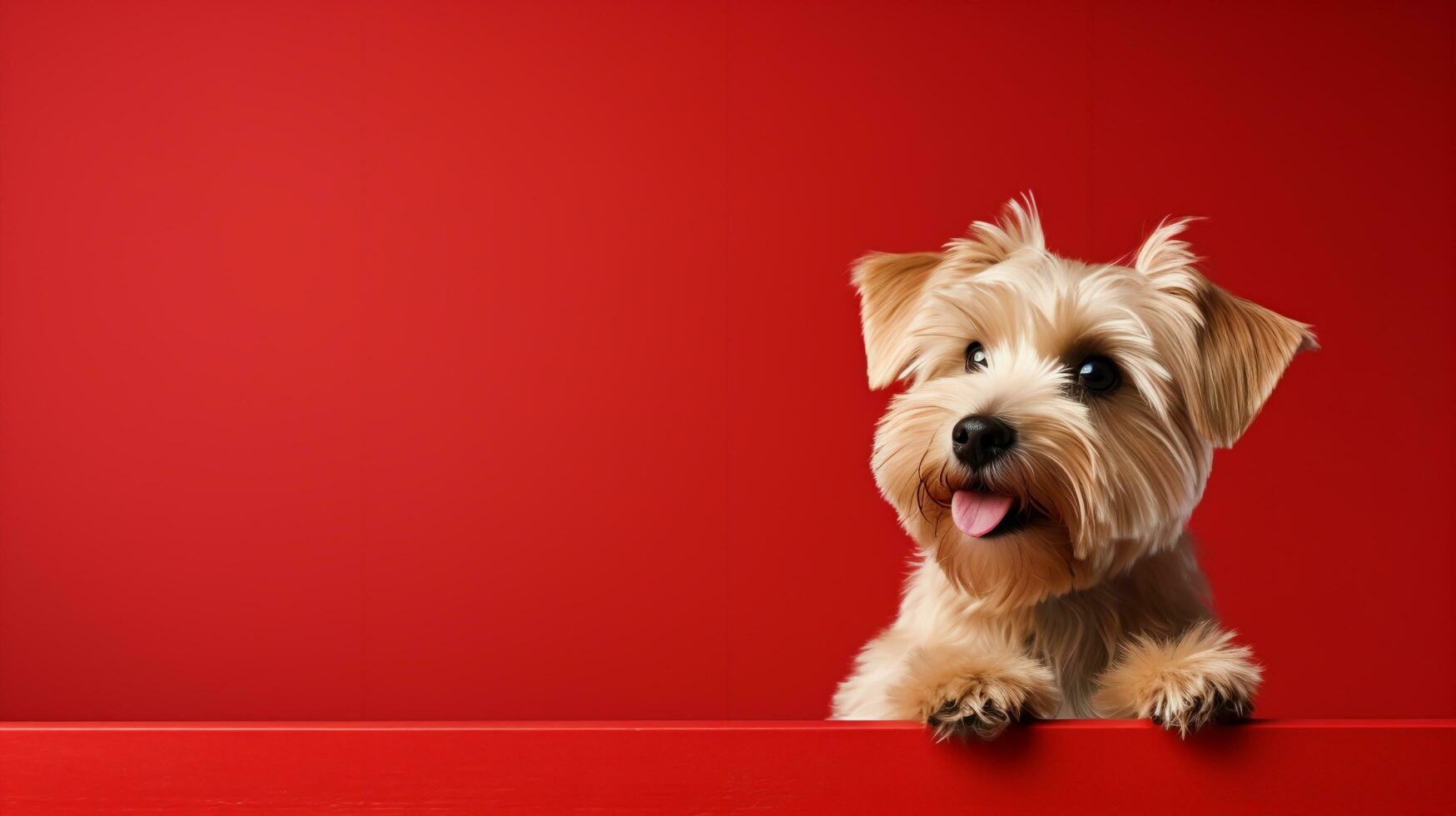 a fofura do cachorros este vai faço eles regra a mundo, ai gerado foto