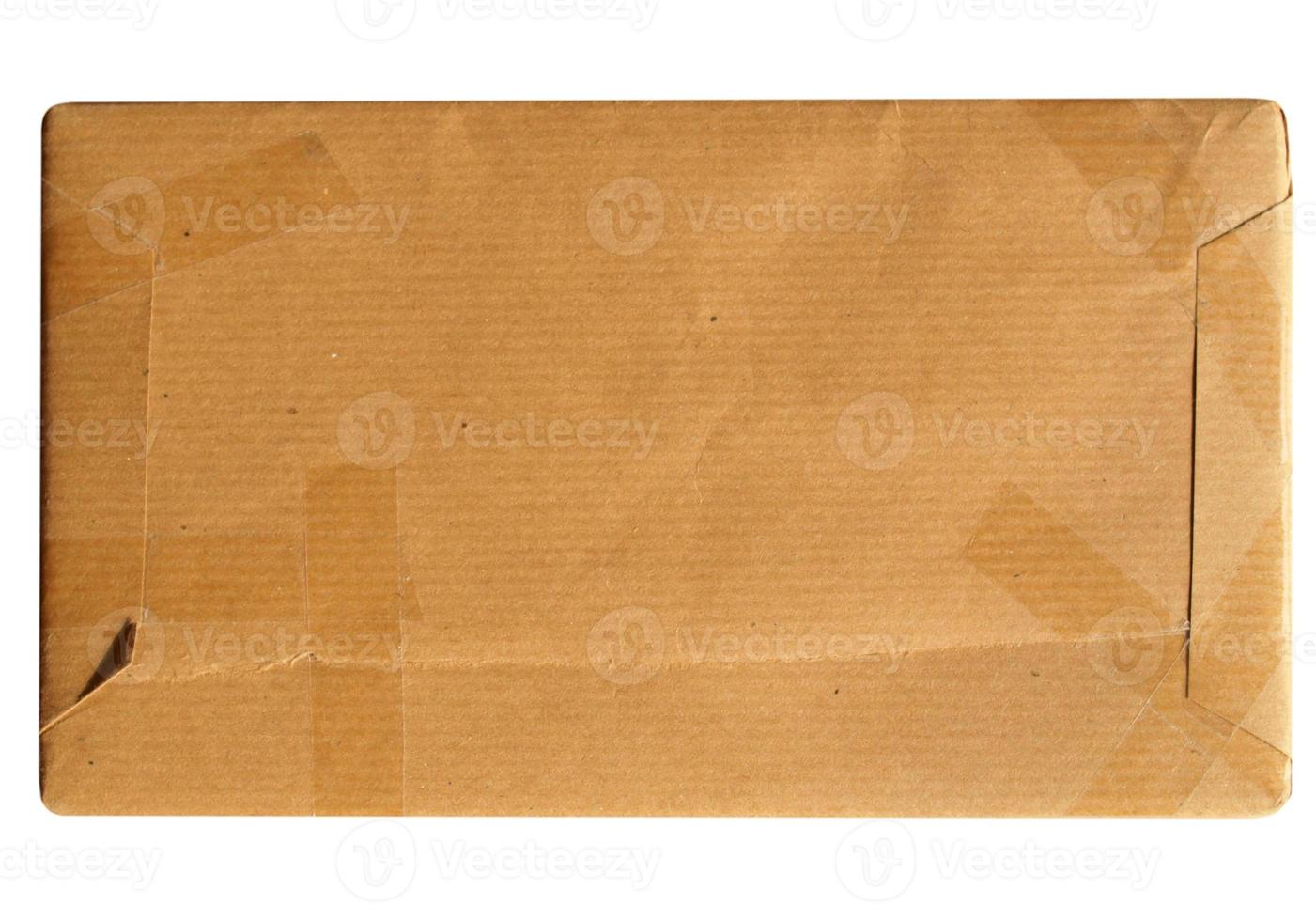 pacote de papelão ondulado foto