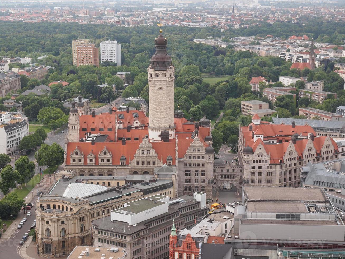 Neue Rathaus em Leipzig foto