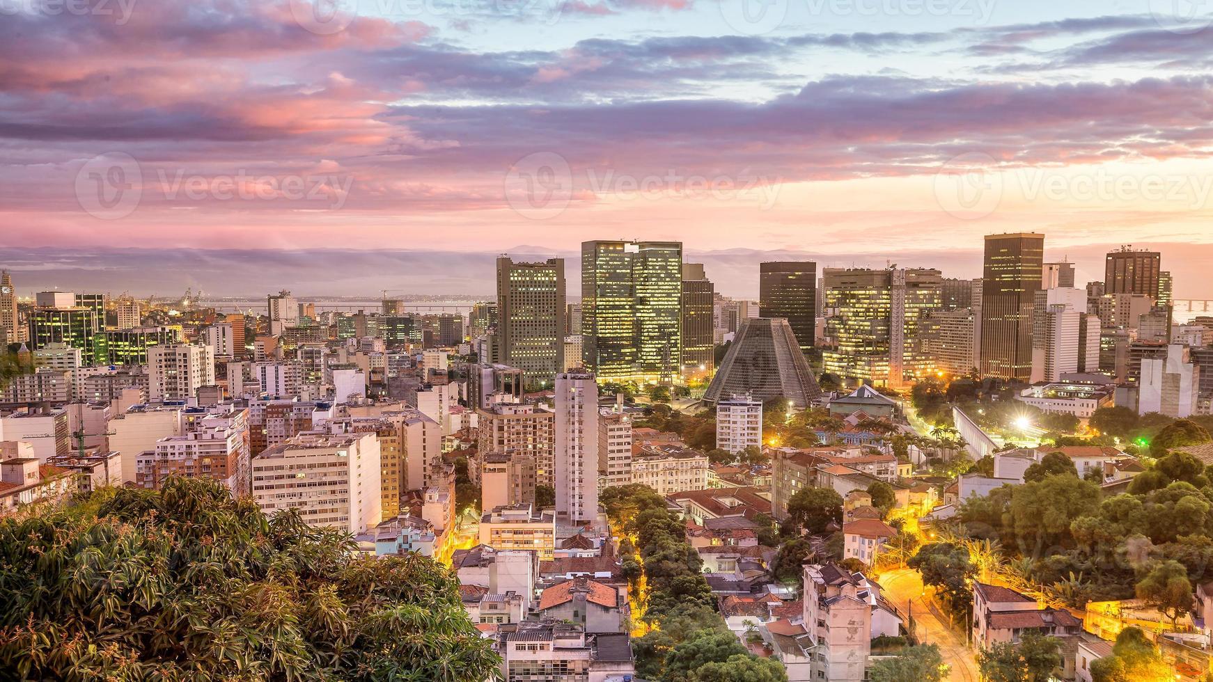 vista do rio de janeiro foto