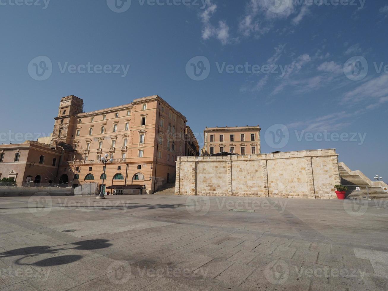 casteddu significa bairro do castelo em cagliari foto