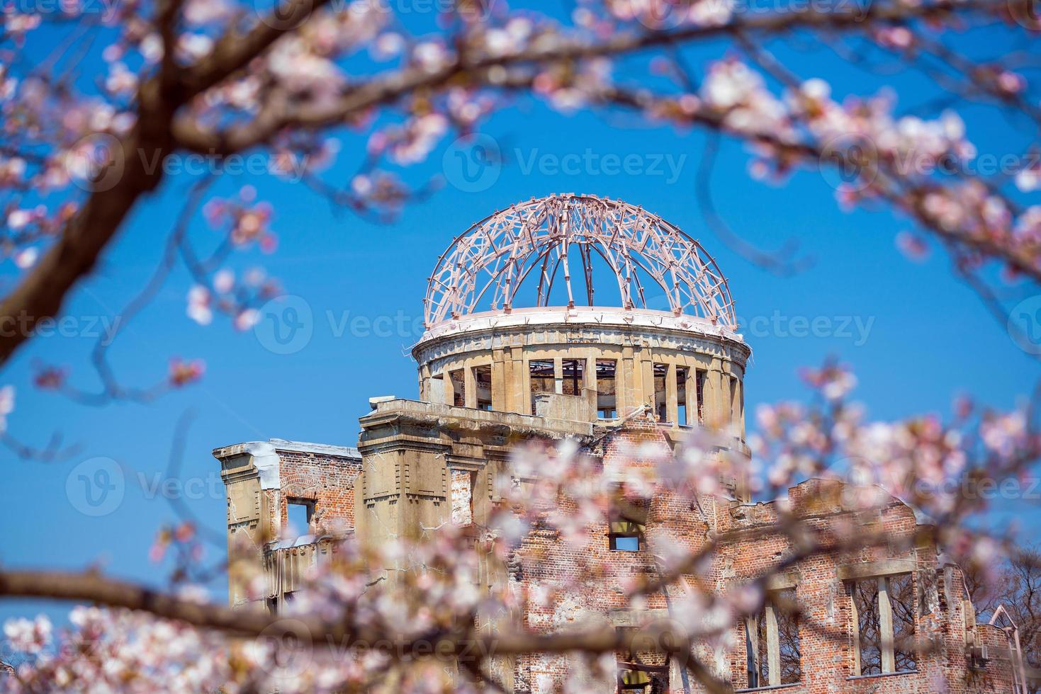 hiroshima japan. patrimônio mundial da unesco foto