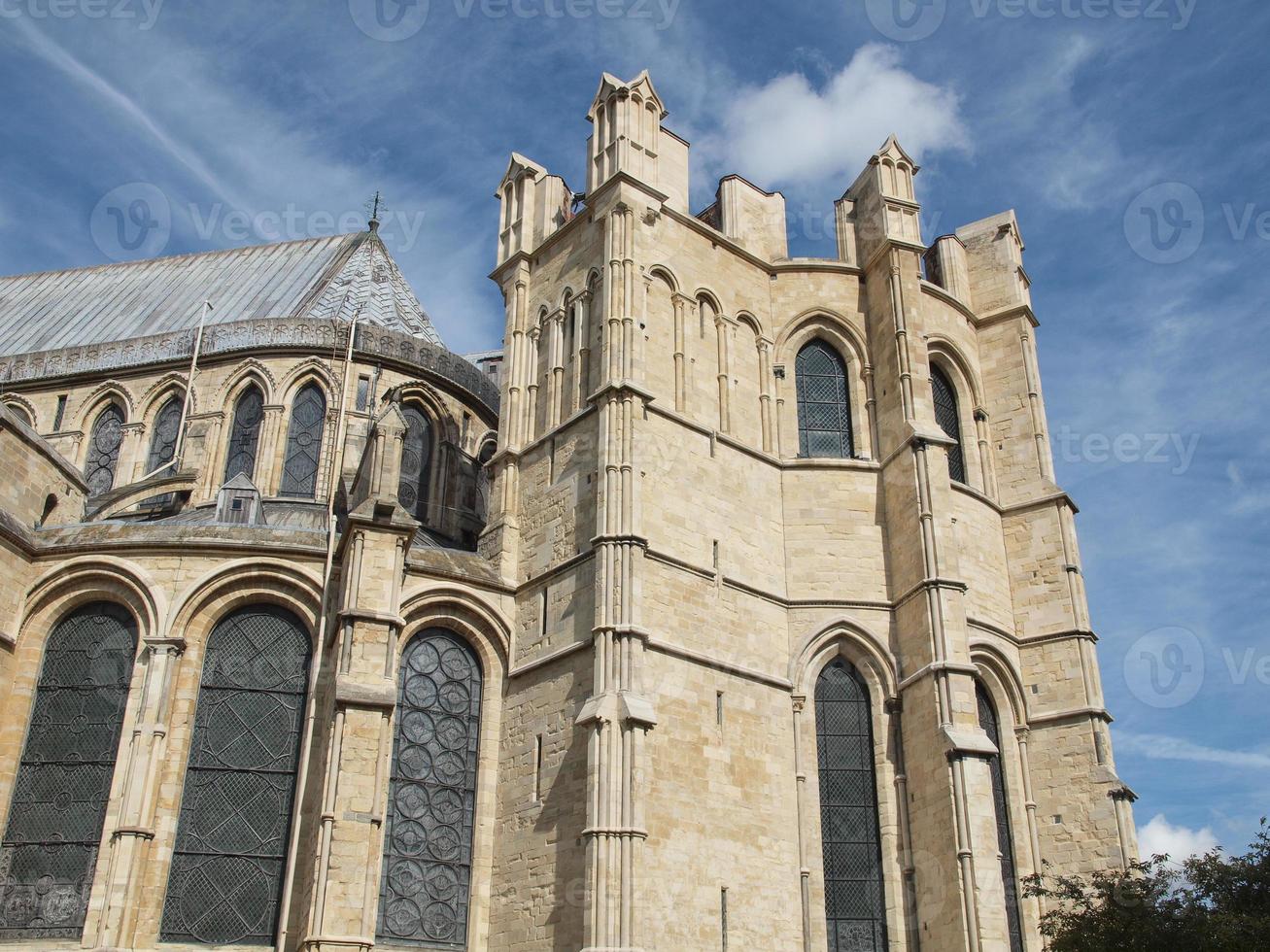 catedral em canterbury, reino unido foto