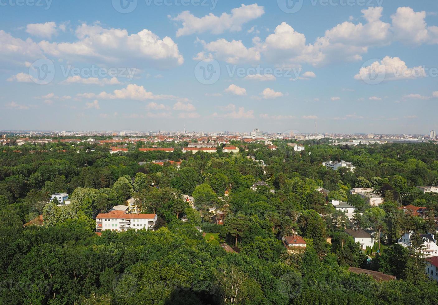 vista aérea de berlim foto