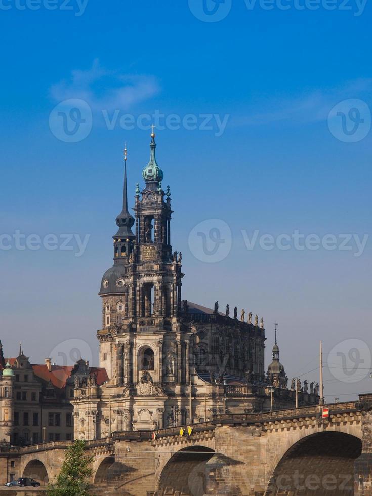 Hofkirche em Dresden foto