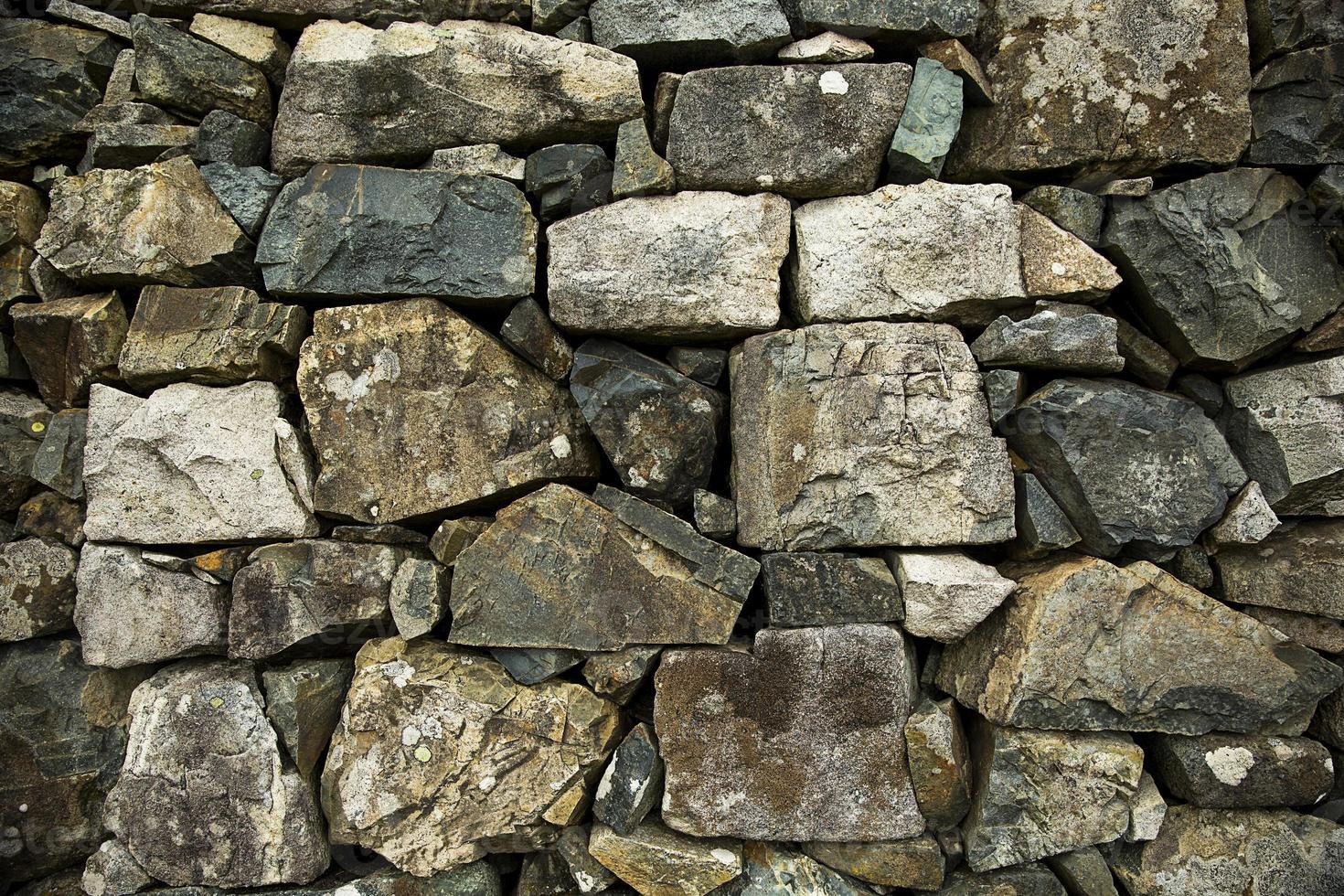 fundo de textura de parede de pedra, textura de pedra velha foto