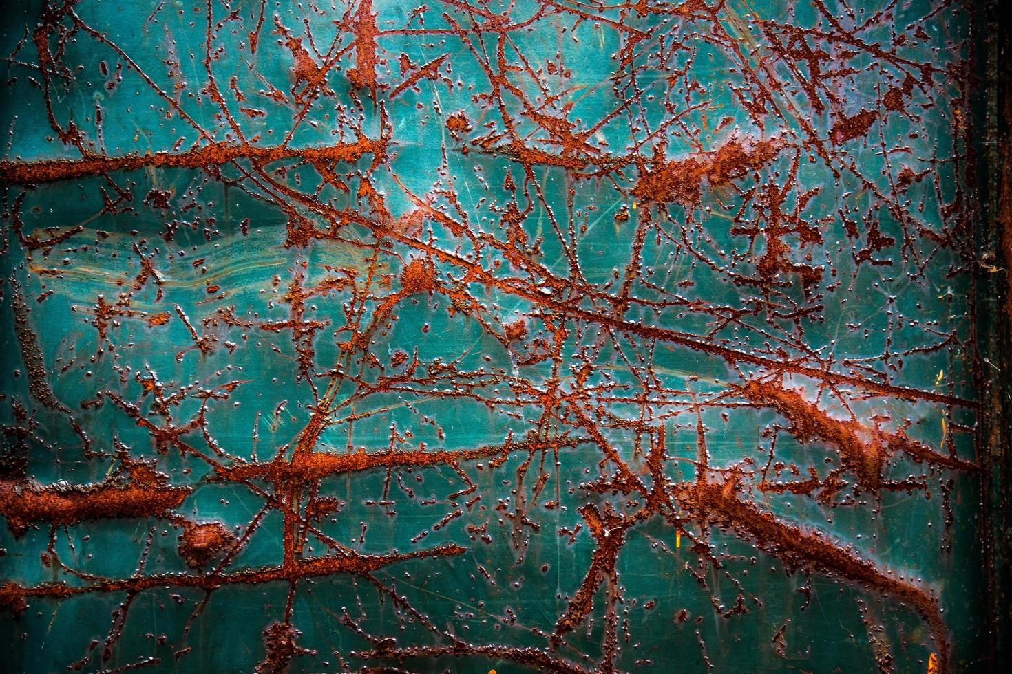 fundo de ferro metálico sujo e enferrujado foto