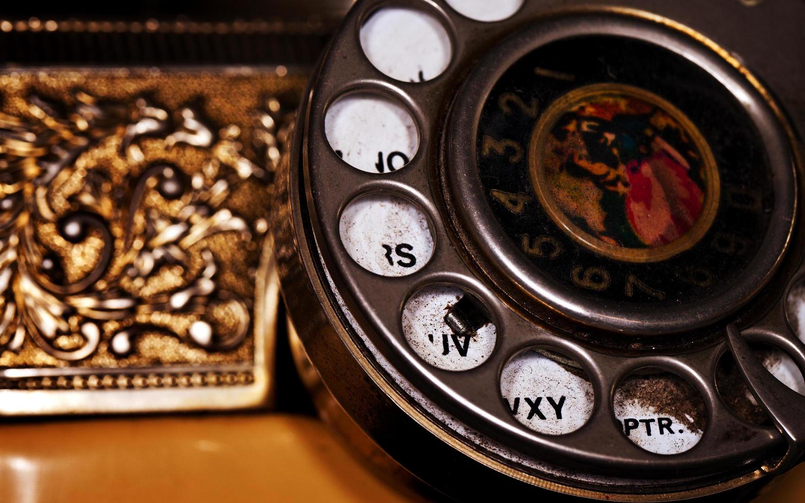 telefone retro vintage antigo foto