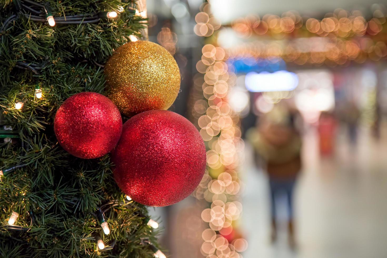 conceito de decoração colorida de Natal de ano novo foto