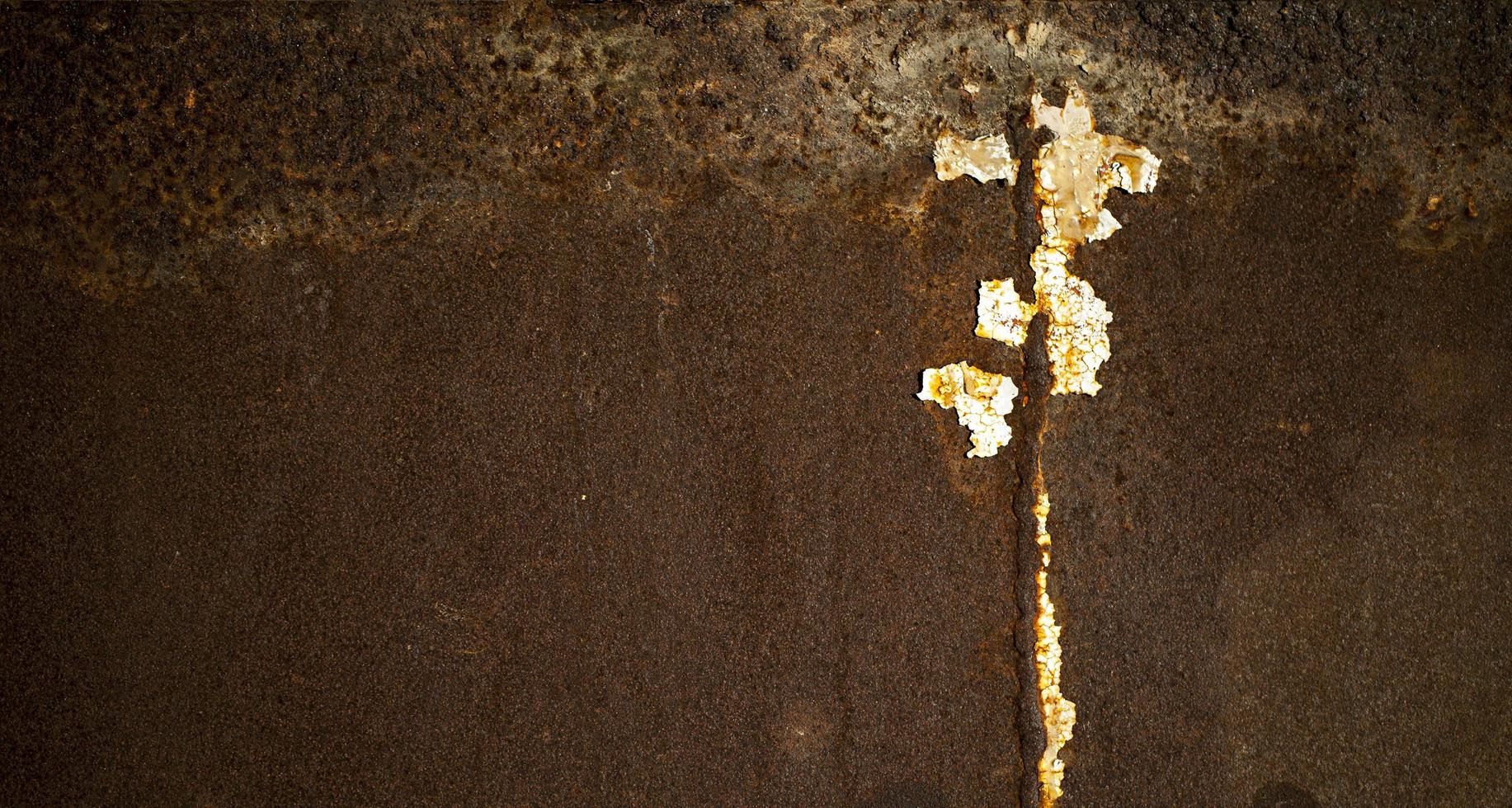 fundo de ferro metálico sujo e enferrujado foto