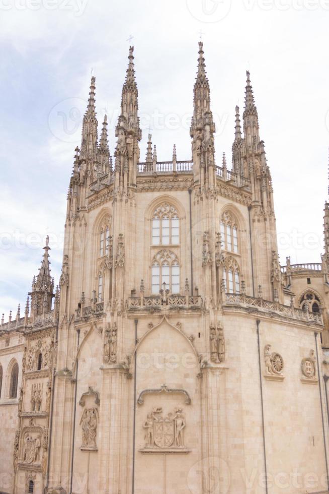 catedral de santa maria, burgos, castilla, espanha. foto