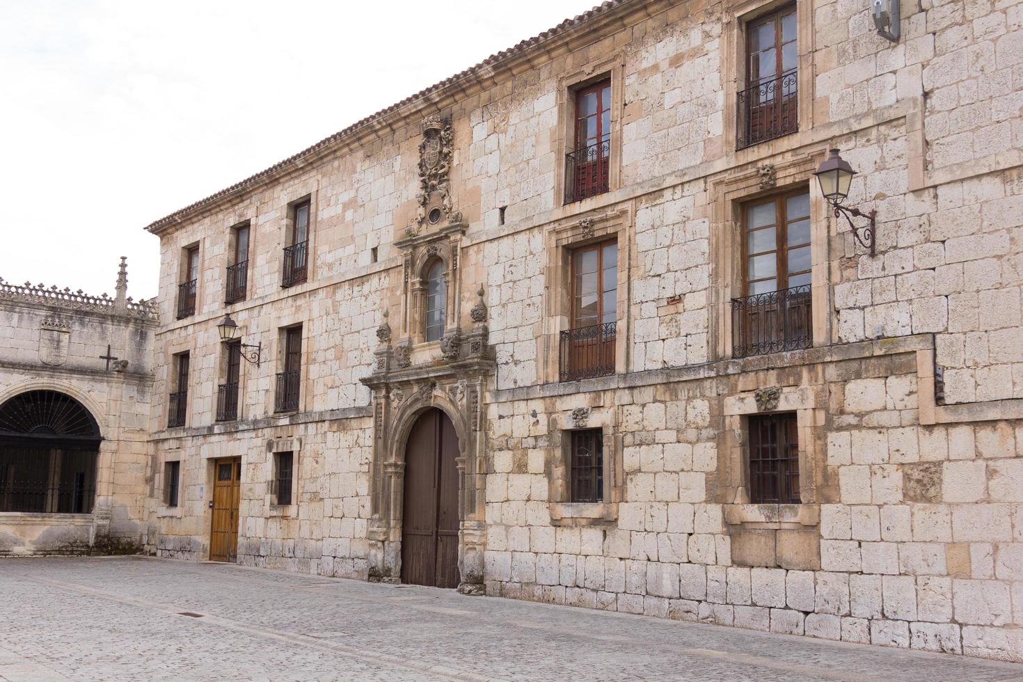 las huelgas, mosteiro na cidade de burgos foto