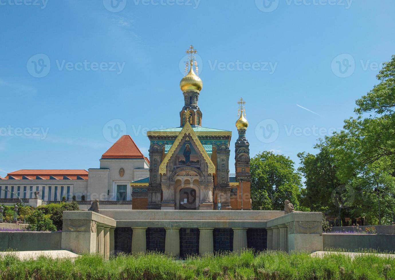 capela russa em darmstadt foto