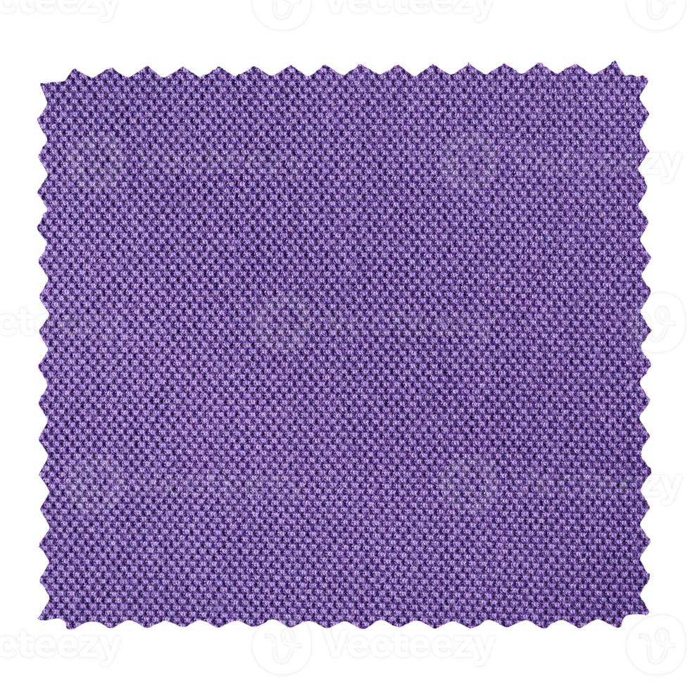 amostra de tecido violeta em zigue-zague foto