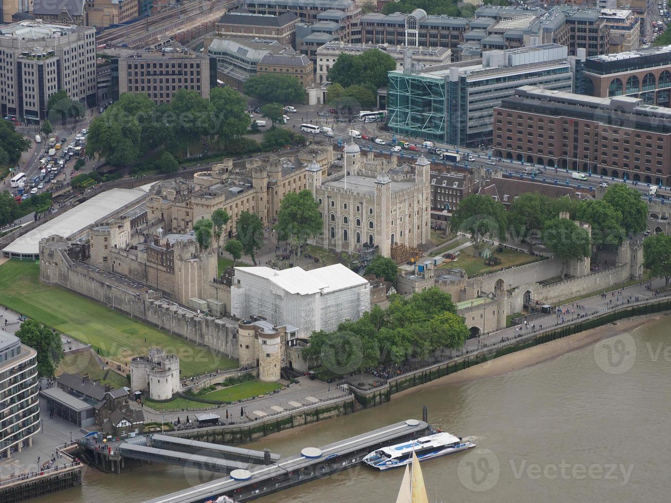 vista aérea de Londres foto