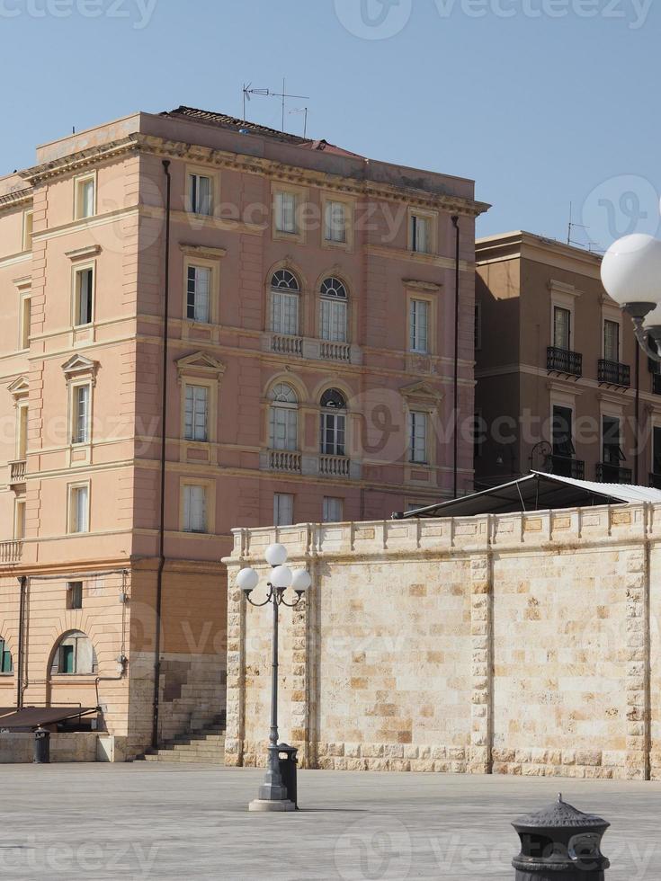 casteddu significa bairro do castelo em cagliari foto