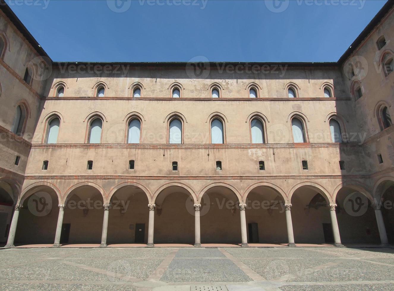 castello sforzesco, milão foto