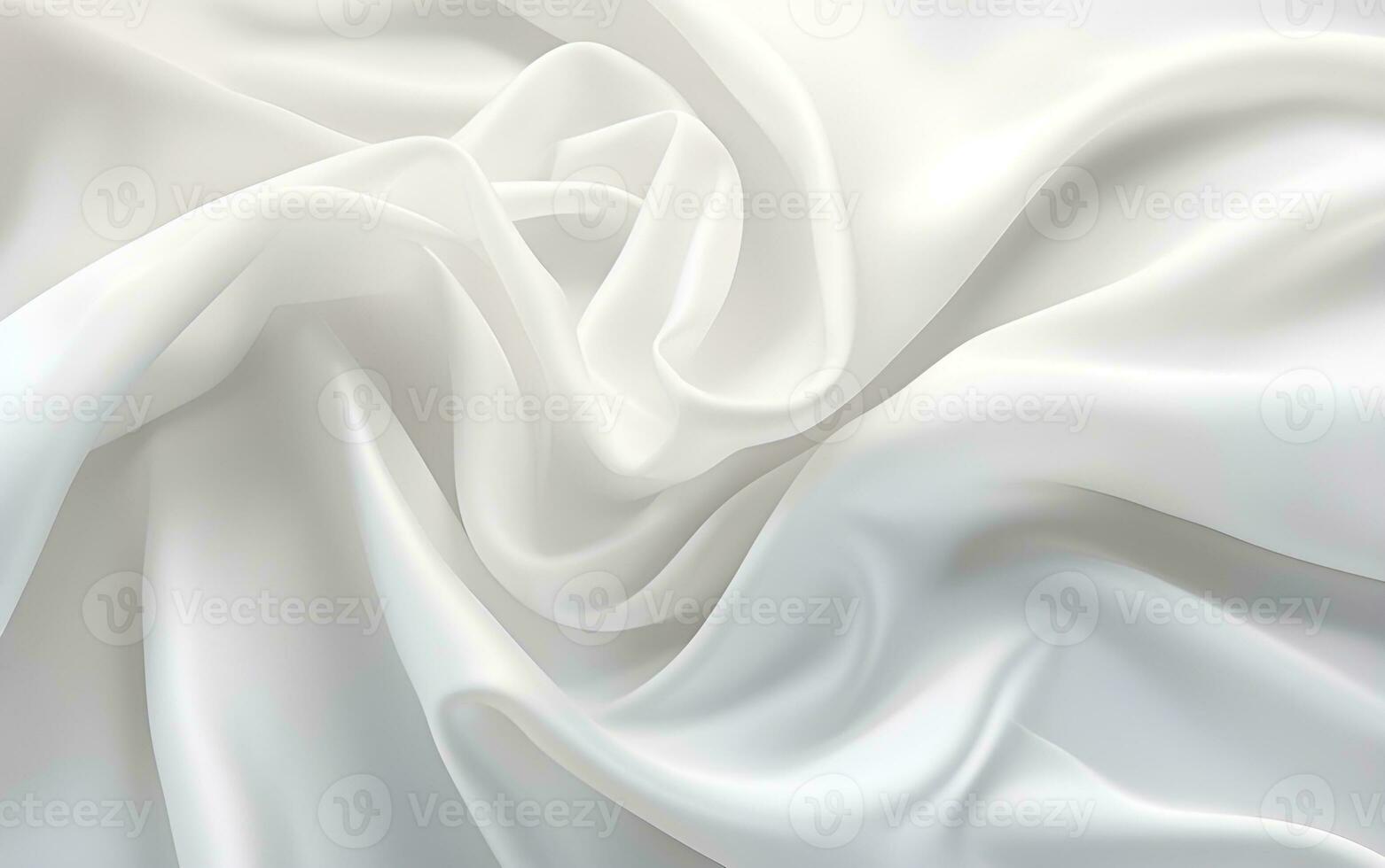 branco seda tecido fundo generativo ai foto