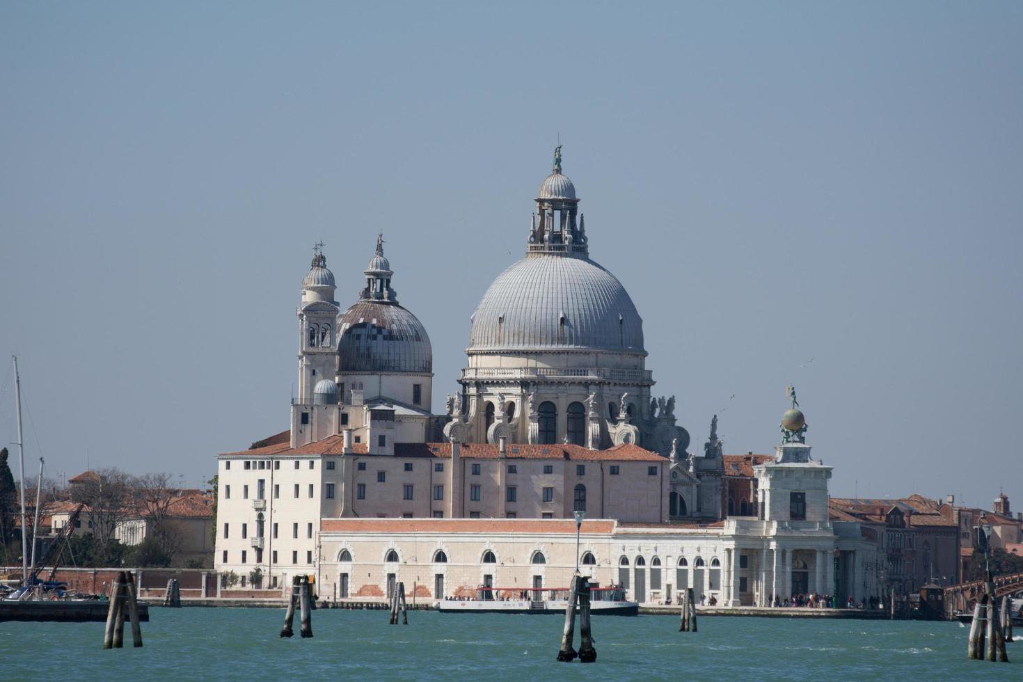 veneza, itália 2019- catedral santa maria della salute foto