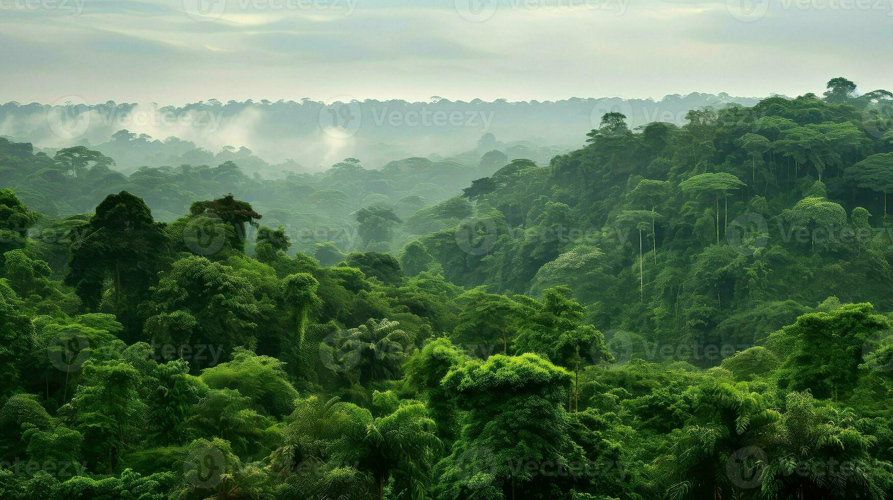 viagem ganês floresta tropical oeste ai gerado foto