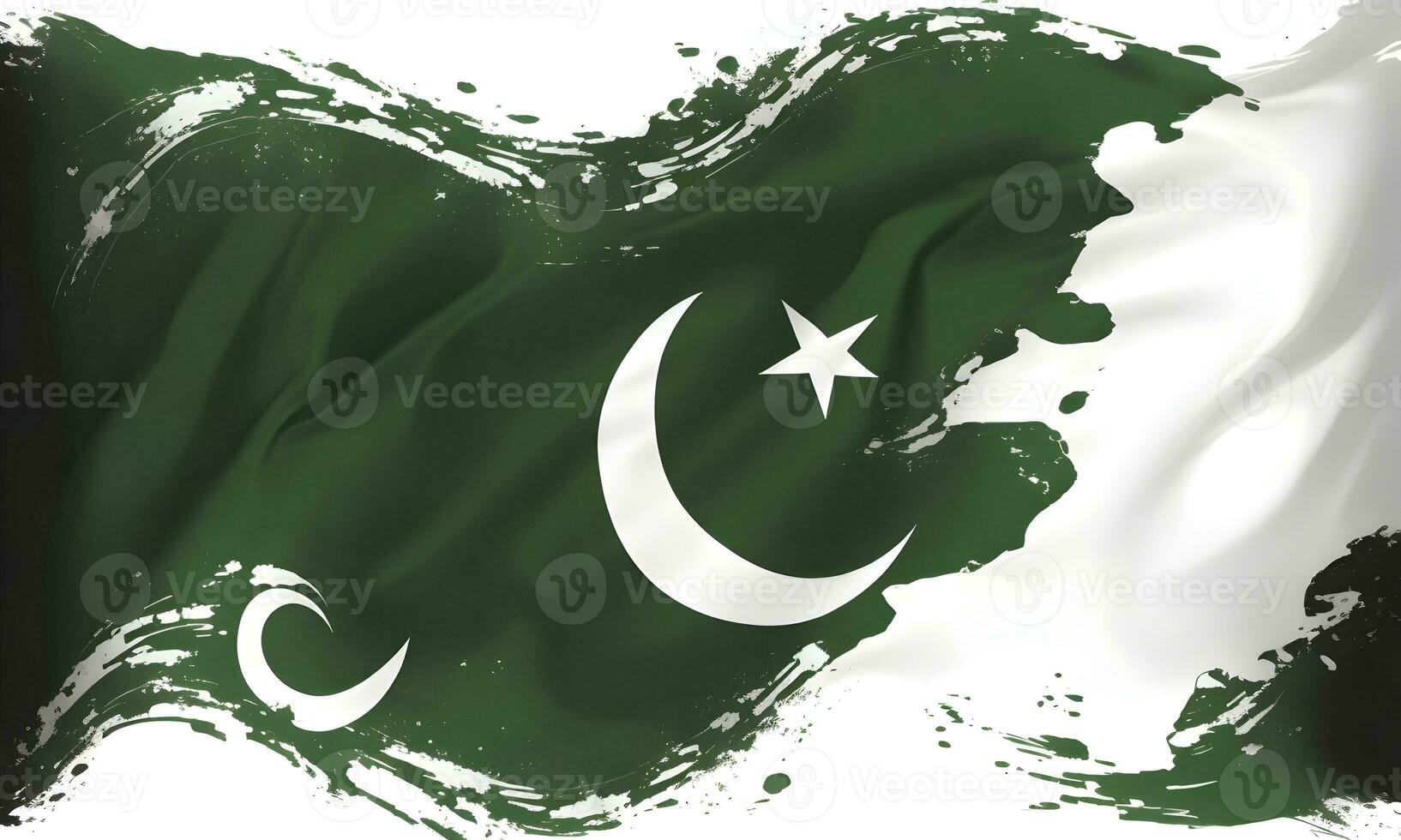 foto bandeira do Paquistão feliz independência dia