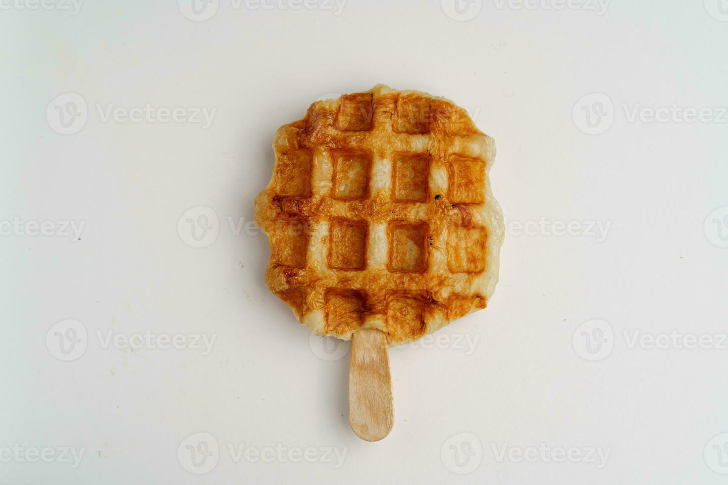 croissant waffle, crofle, para cardápio cafeteria, rua Comida foto