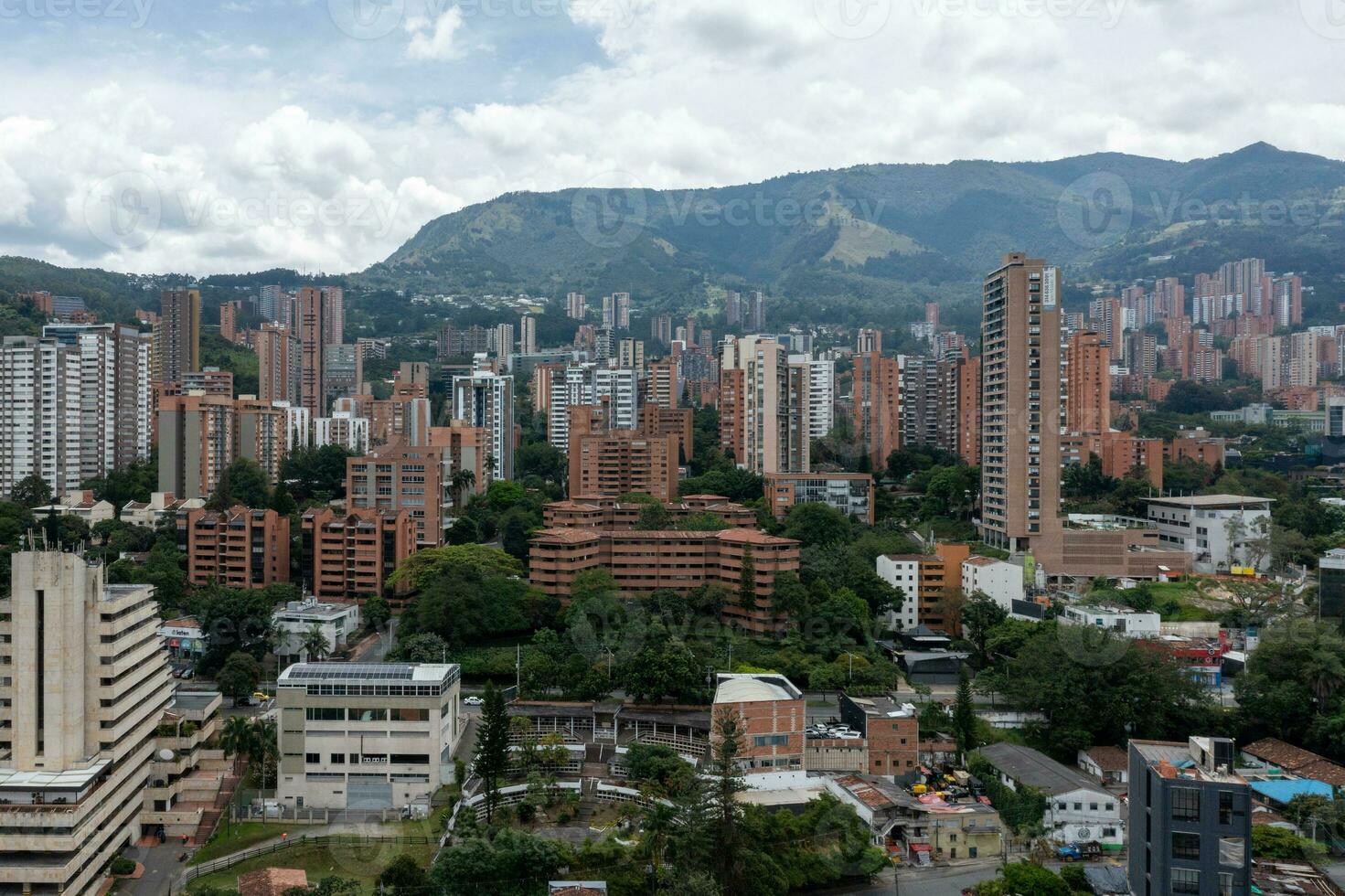 panorama - bogotá, Colômbia foto