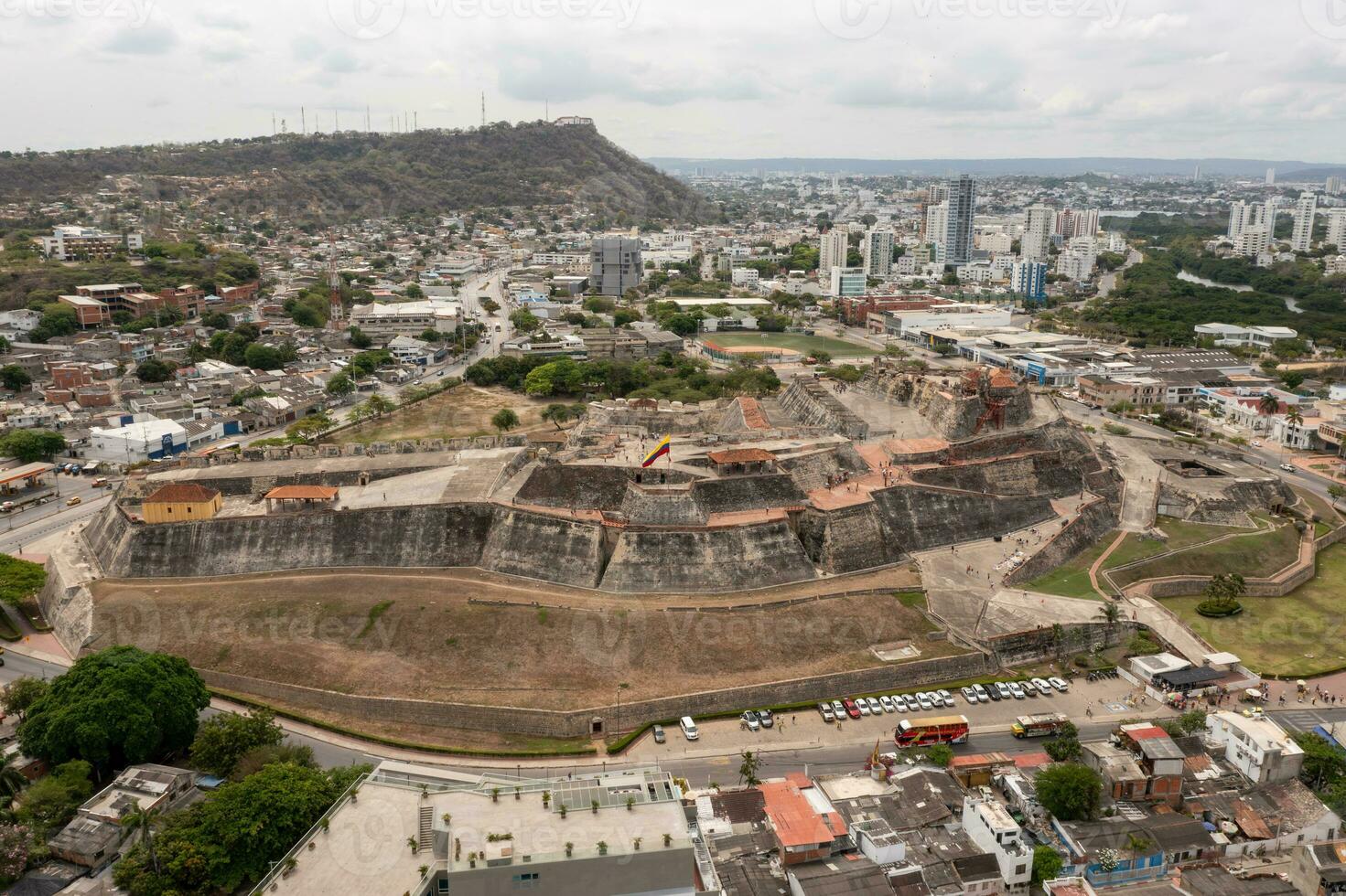 Castillo san felipe de barajas - Medellín, Colômbia foto