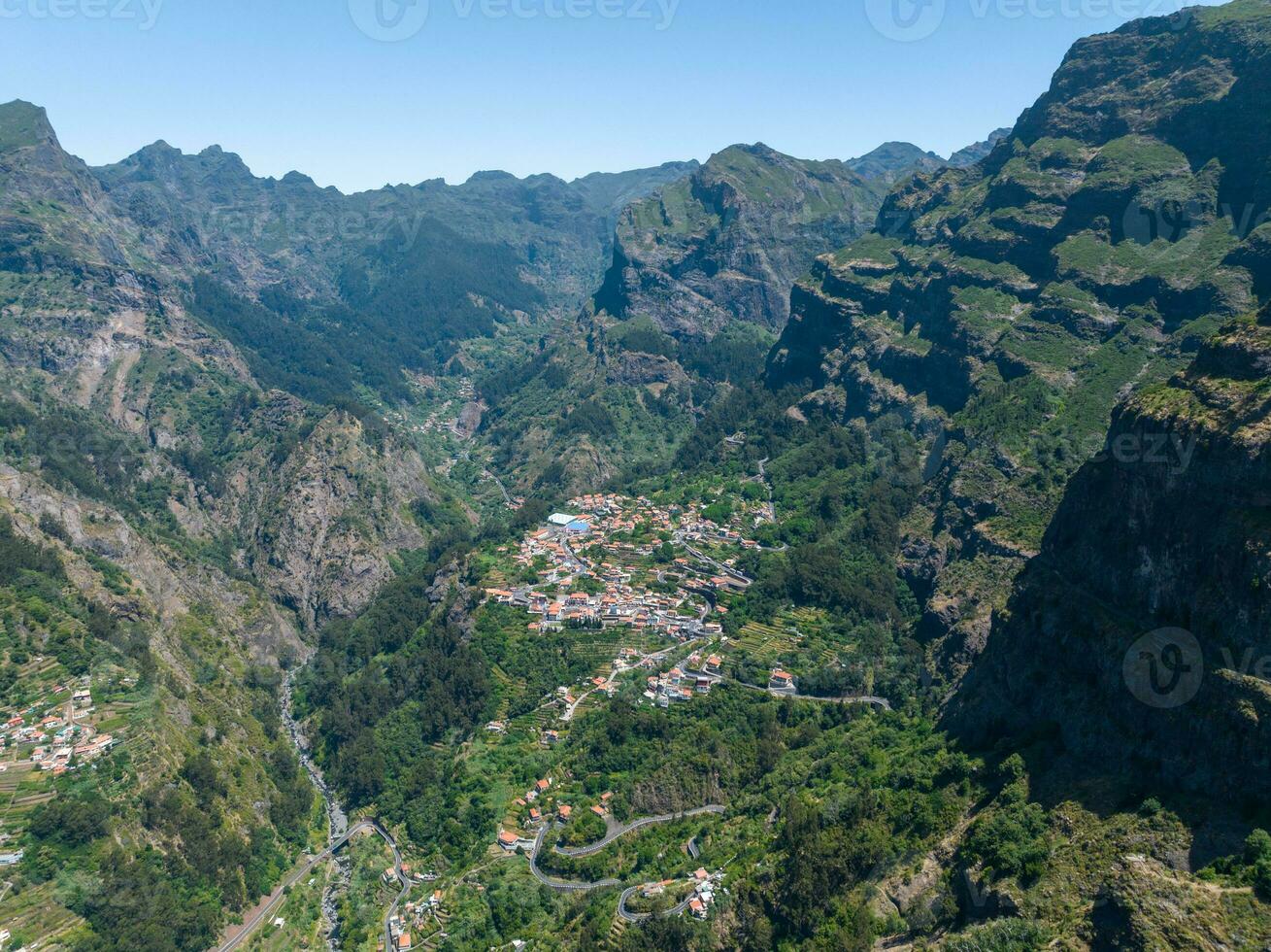 curras das Freiras - Madeira, Portugal foto