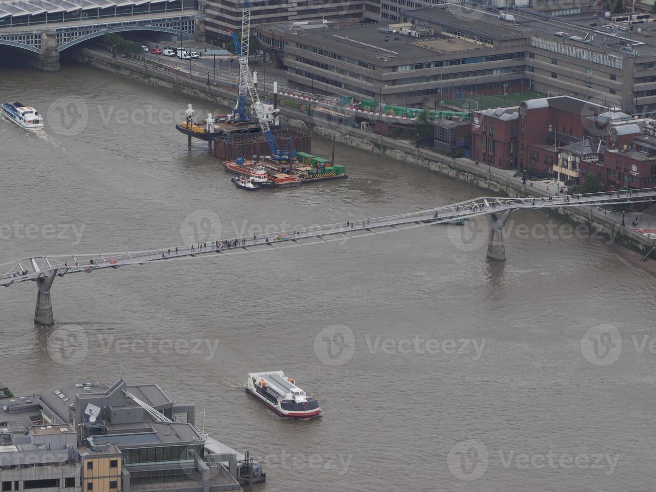 vista aérea de Londres foto