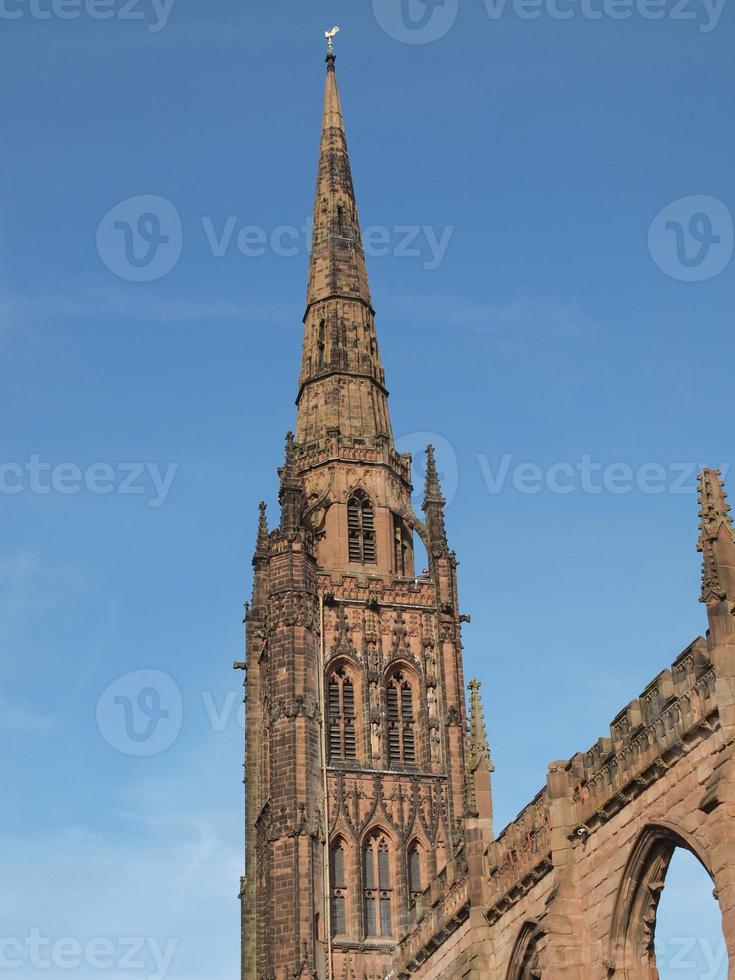 ruínas da catedral de Coventry foto