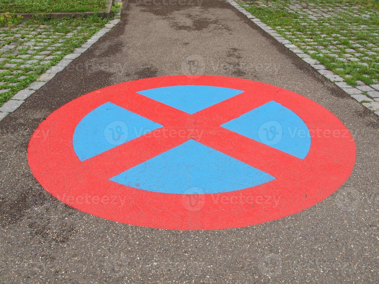 nenhum sinal de estacionamento foto