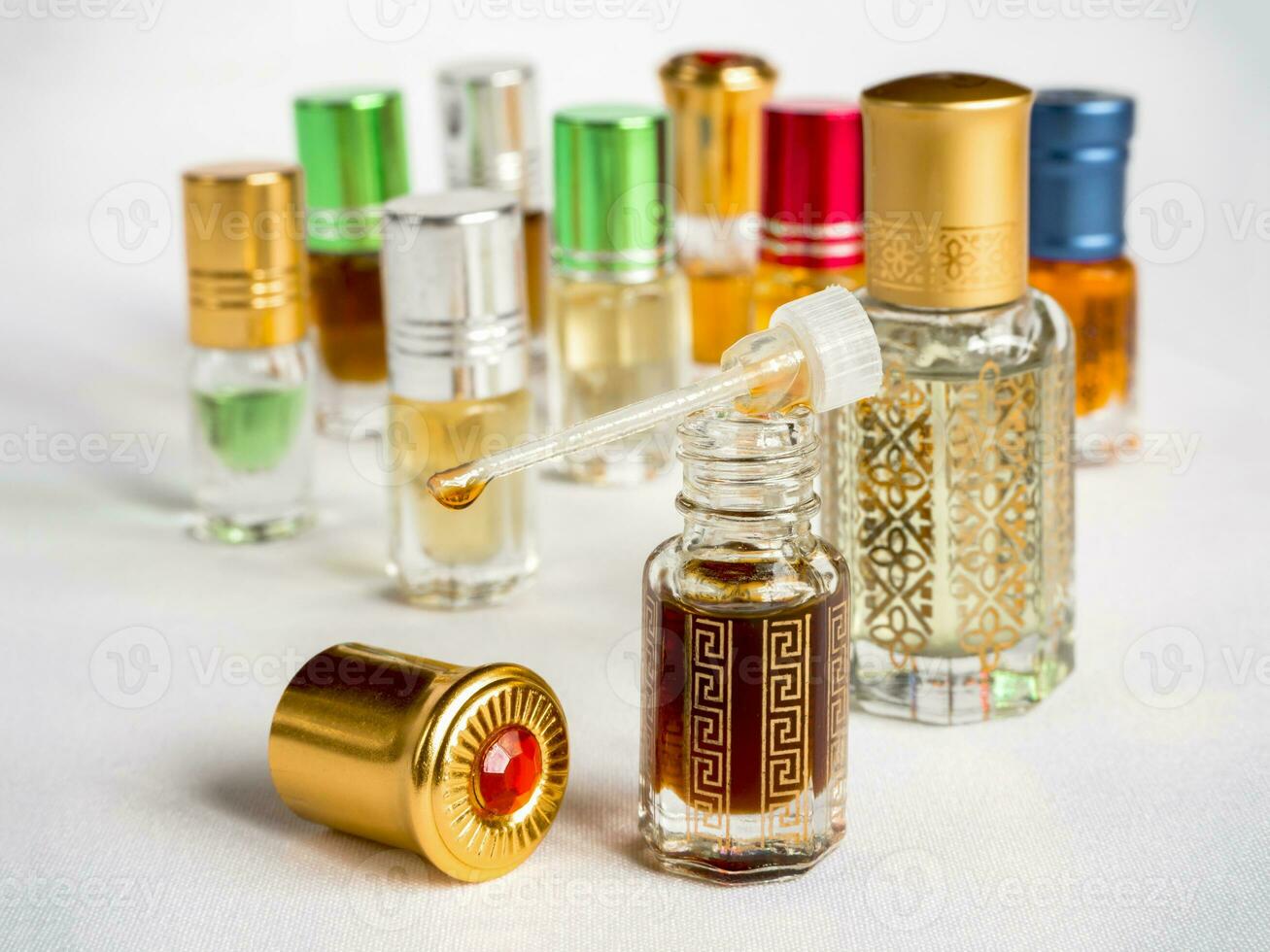 árabe óleo perfume. foto