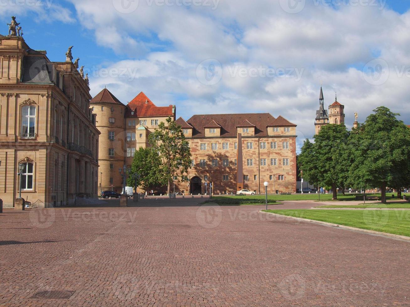 altes schloss old castle stuttgart foto