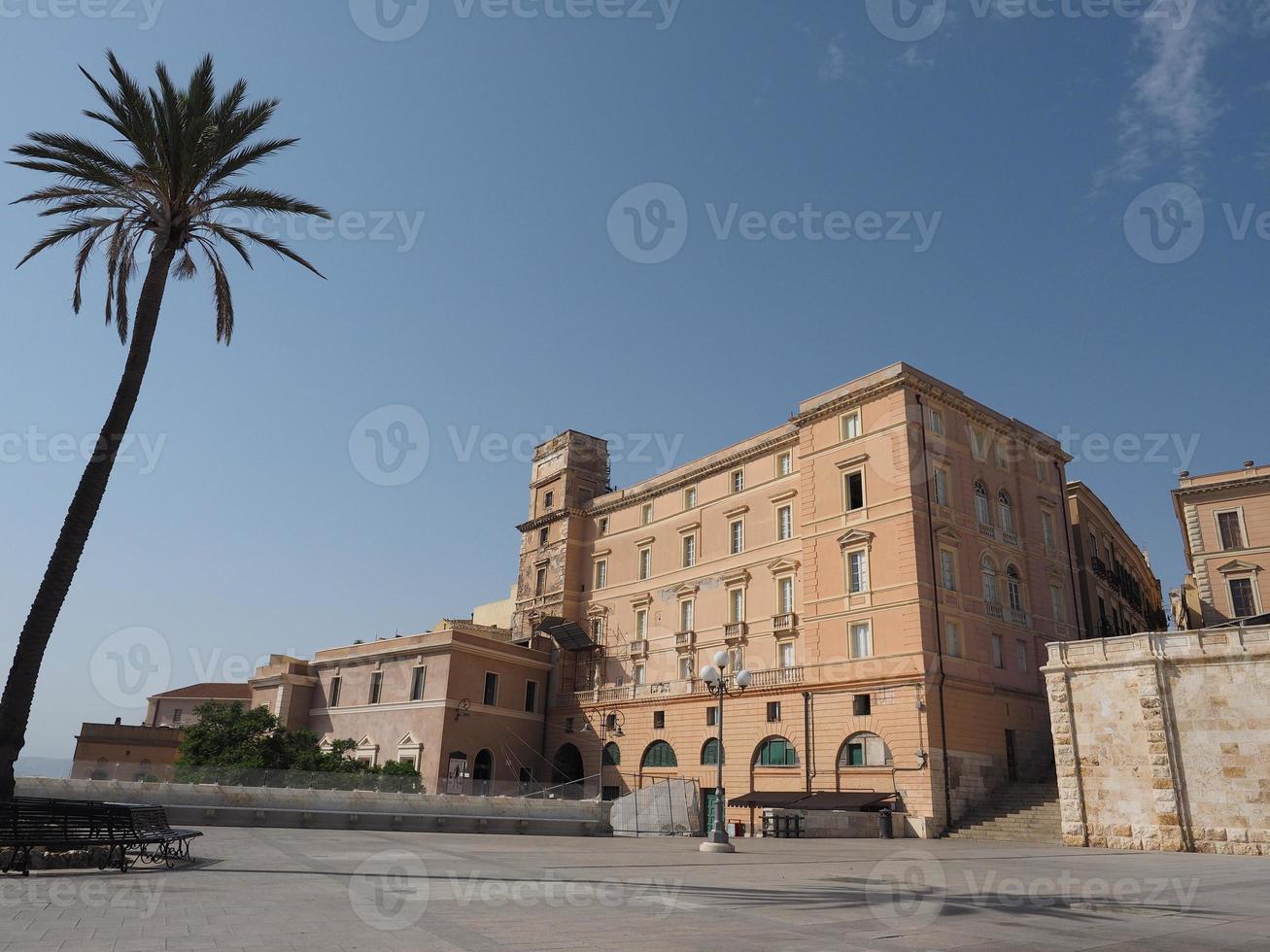 casteddu significa bairro do castelo em cagliari foto