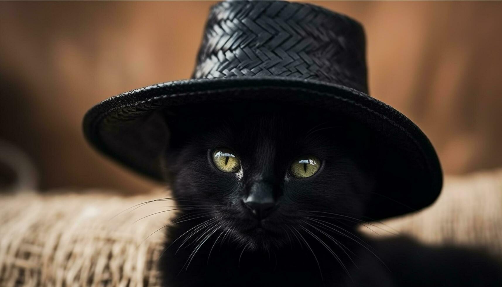 fofa gatinho sentado, encarando com curiosidade, fofo pelagem, elegante bigodes gerado de ai foto