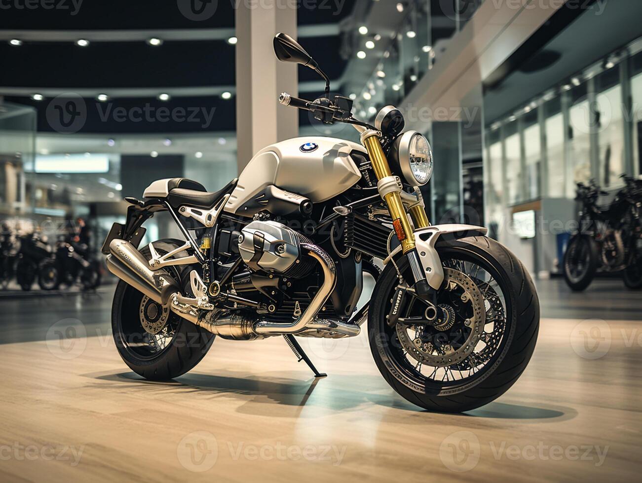 BMW r noventa exibição. generativo ai foto