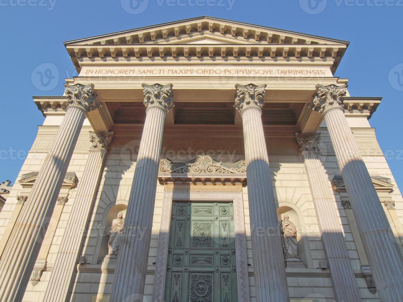 igreja de san massimo, turin foto