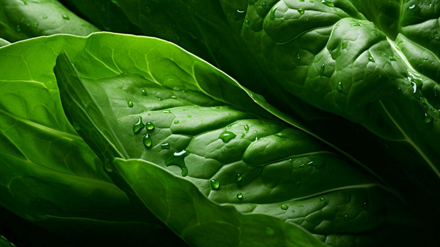 frescor e natureza dentro uma fechar acima do orgânico vegetal foto