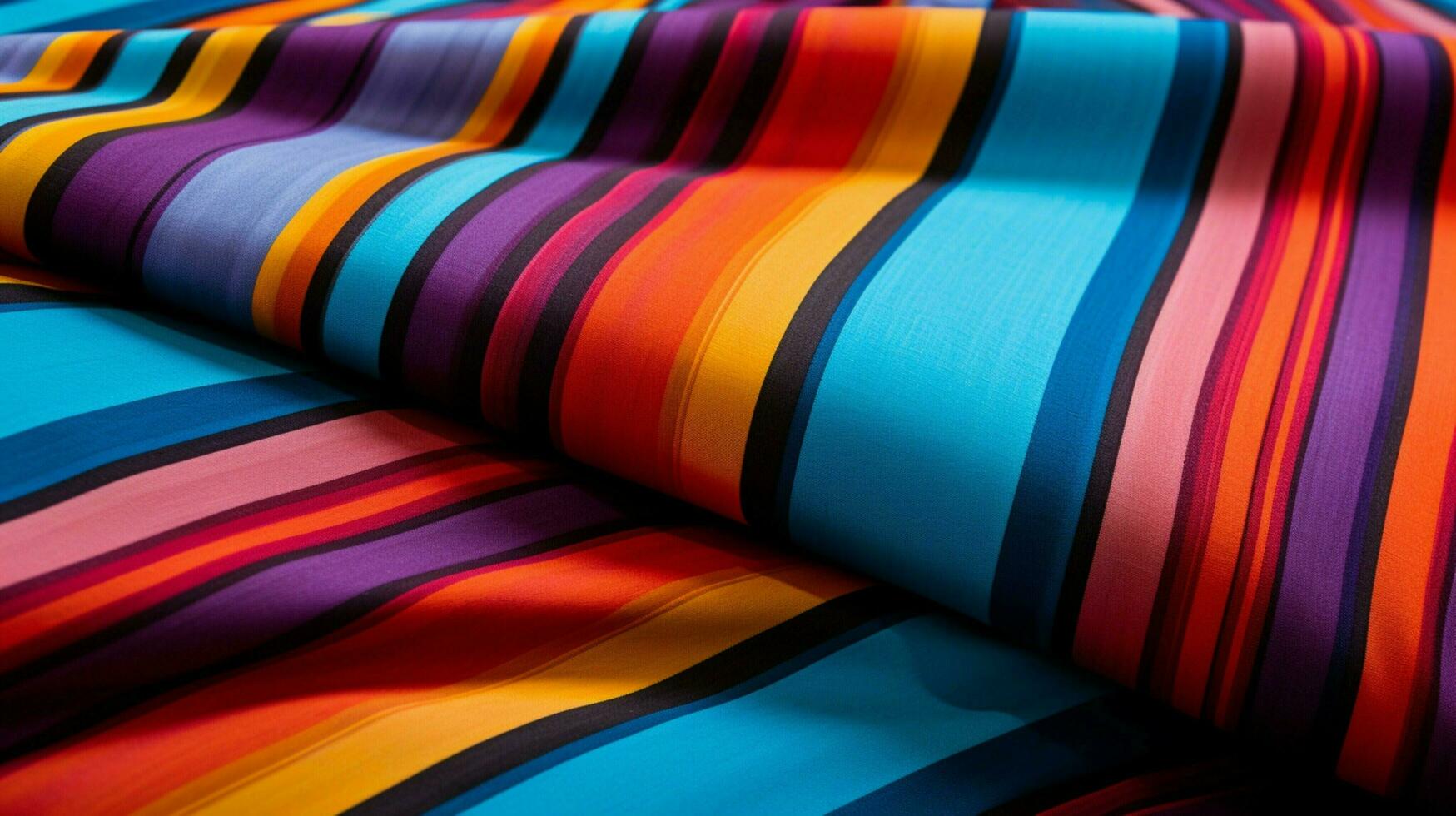 vibrante cores em listrado têxtil crio moderno decoração foto