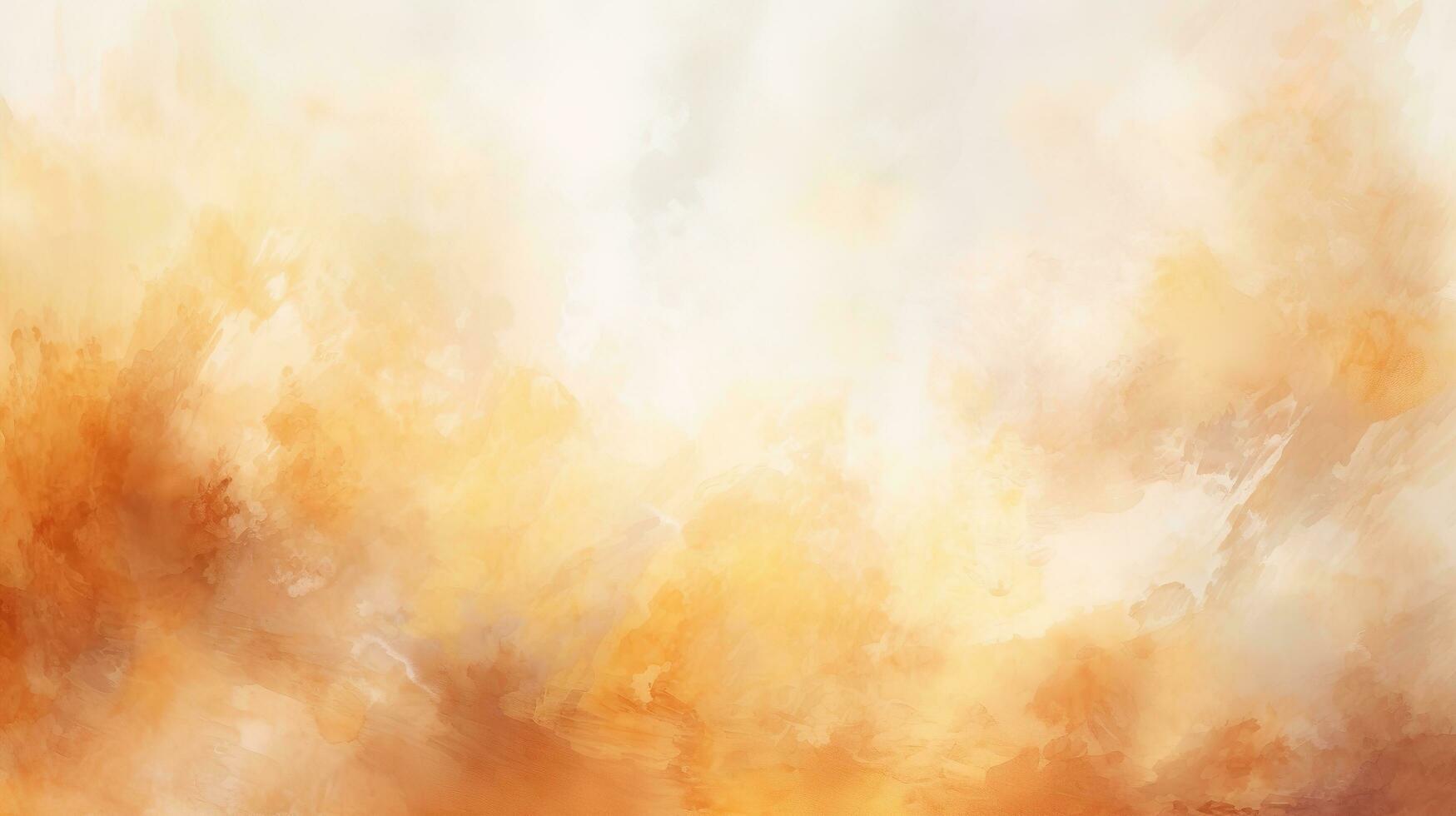 a abstrato pintura do uma fogo com laranja e Castanho cores. ai generativo foto