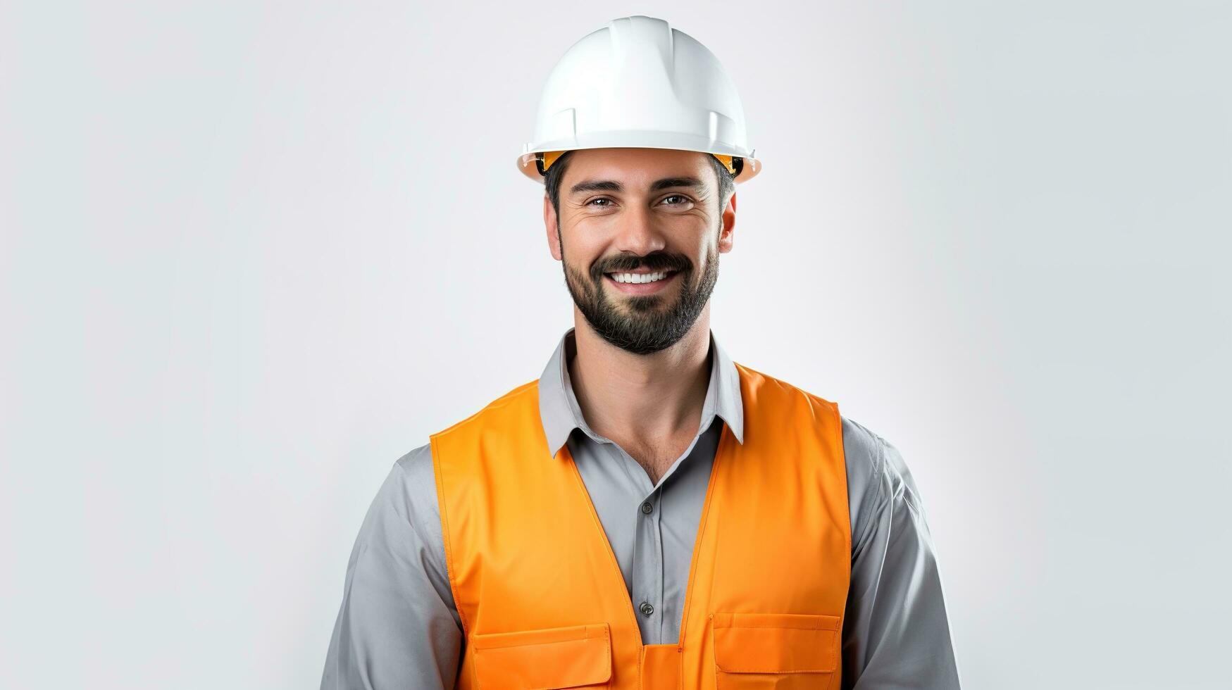 uma homem dentro uma Difícil chapéu e tudo mais. generativo ai foto